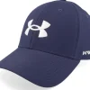 Sale Under Armour Golf96 Hat Midnight Navy Adjustable - Blue