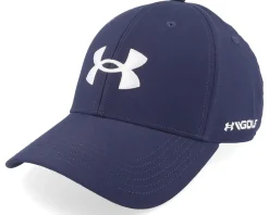 Sale Under Armour Golf96 Hat Midnight Navy Adjustable - Blue