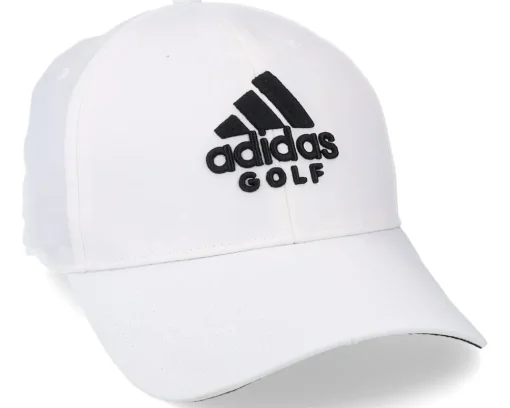 Organic Caps-Adidas Golf Perform H White Adjustable -
