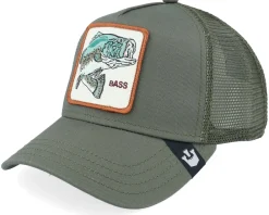 Clearance Goorin Bros. Gone Fishin Olive A-Frame Trucker -