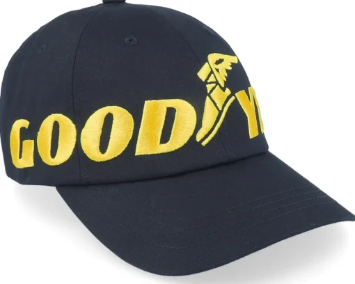 Adjustable-HUF Good Year Pit Crew Hat Black Adjustable -