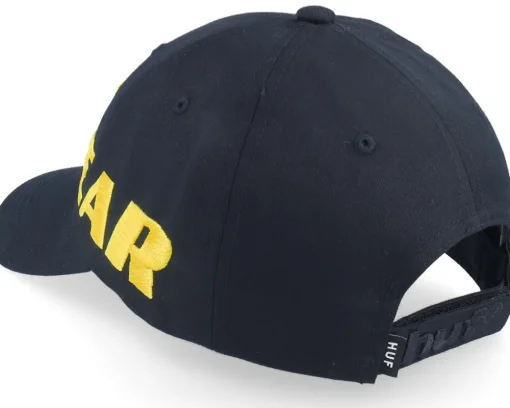 Adjustable-HUF Good Year Pit Crew Hat Black Adjustable -
