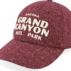 Dad Cap-American Needle Grand Canyon Canopy Burgundy Dad Cap -