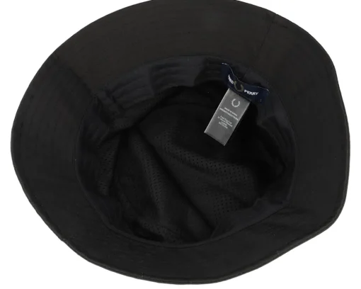 Online Fred Perry Graph Print Black Bucket -