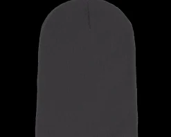 Sale Beechfield Graphite Grey Long Blank Beanie -