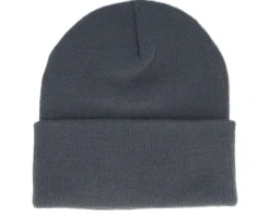 Cuff Beanies | Blank Beanies-Beechfield Graphite Original Patch Cuff - Grey
