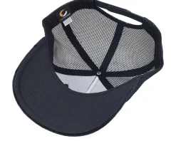 Velvet Caps-Calza Pennello Grasshopper Big Patch Black Velvet Trucker -