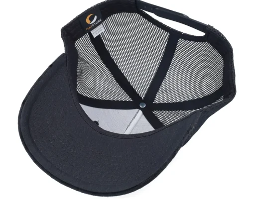 Velvet Caps-Calza Pennello Grasshopper Big Patch Black Velvet Trucker -