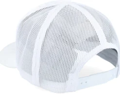 Velvet Caps-Calza Pennello Grasshopper Big Patch Velvet Trucker - White