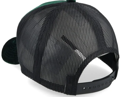 Velvet Caps-Scenes Graveyard Velvet Green/Black Trucker -