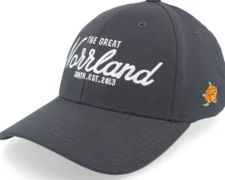 Hot SQRTN Great Norrland Hooked Cap Dark Grey Adjustable -
