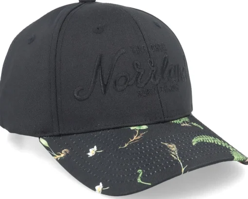 Adjustable-SQRTN Great Norrland Hooked Cap Plants Black Adjustable -