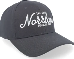 Hot SQRTN Great Norrland Hooked Cap Dark Grey Adjustable -