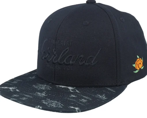Snapback-SQRTN Great Norrland Moomin Grey/Black Snapback -
