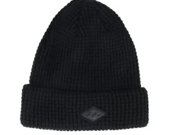 Cuff Beanies-Billabong Grill Beanie Black Cuff -