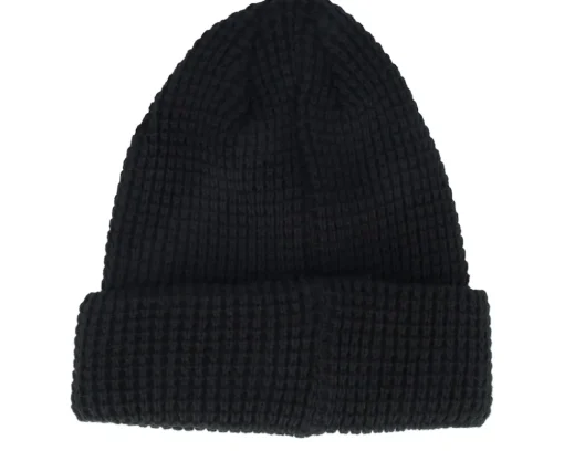 Cuff Beanies-Billabong Grill Beanie Black Cuff -