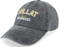 Dad Cap-Iconic Grillat Med Bearnaise Washed Dad Cap - Black