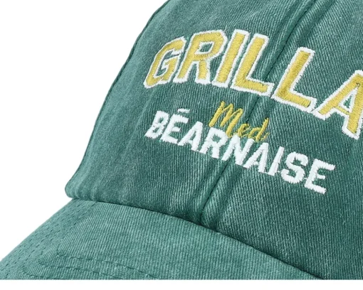 Online Iconic Grillat Med Bearnaise Washed Dad Cap - Green