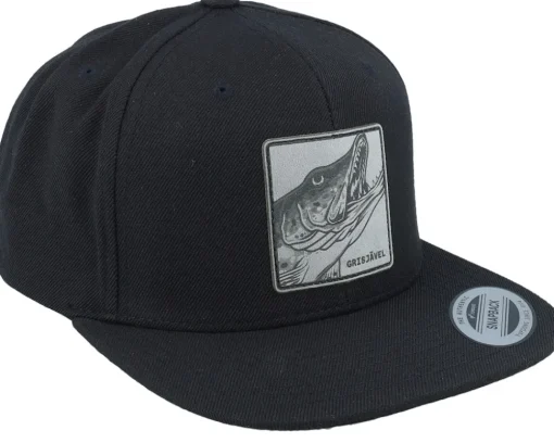 Best Skillfish Grisjävel Laser Black Snapback -