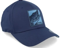 Flexfit-Skillfish Grisjävel Laser Navy Flexfit Wooly Combed -