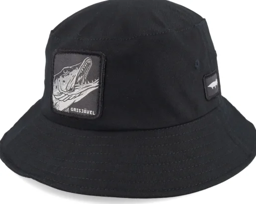 Fashion Skillfish Grisjävel Mono Black Bucket -