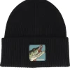 Cuff Beanies-Skillfish Grisjävel Recycled Oversized Cuff - Black