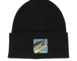 Cuff Beanies-Skillfish Grisjävel Recycled Oversized Cuff - Black