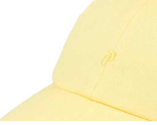 Dad Cap-Peak Performance Ground Cap Mellow Dad Cap - Yellow