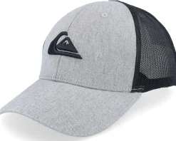 Trucker-Quiksilver Grounder Heather Grey Trucker -