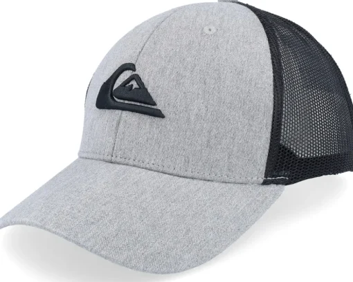 Trucker-Quiksilver Grounder Heather Grey Trucker -