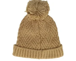 Knitted Beanies-Rip Curl Groundswell Beani Sand Pom -