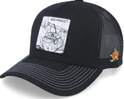 Trucker-SQRTN Grovmalet Cap Black Trucker -