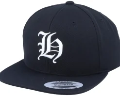 Clearance Iconic H Letter 3D Black Snapback -