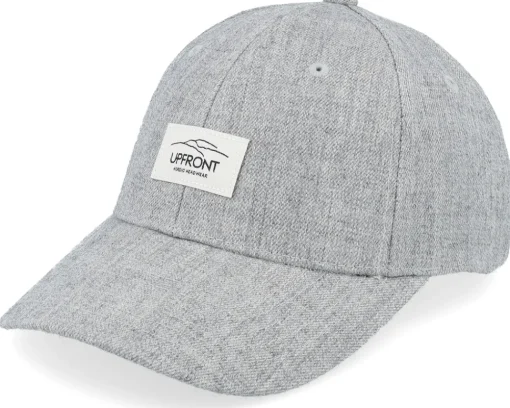 Outlet Upfront Haakon Hard Low Cap Light Grey Melange Paloma Adjustable -