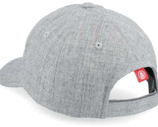 Outlet Upfront Haakon Hard Low Cap Light Grey Melange Paloma Adjustable -