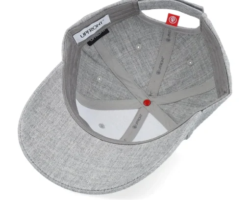 Outlet Upfront Haakon Hard Low Cap Light Grey Melange Paloma Adjustable -