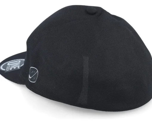 Online Pins & Stripes Hackers Golf Logo Seamless Black Flexfit -