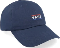 Skate-Vans Half Box Curved Bill Jockey Dress s Dad Cap - Blue