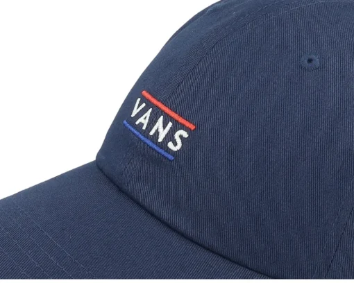 Skate-Vans Half Box Curved Bill Jockey Dress s Dad Cap - Blue
