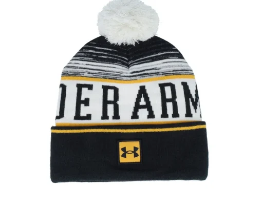 Fashion Under Armour Halftime Beanie Tech Pom - Blue