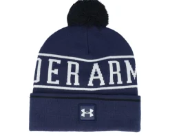 Fashion Under Armour Halftime Beanie Tech Pom - Blue
