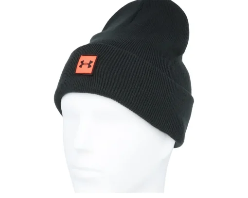 Sale Under Armour Halftime Black/Bolt Red/Black Cuff -