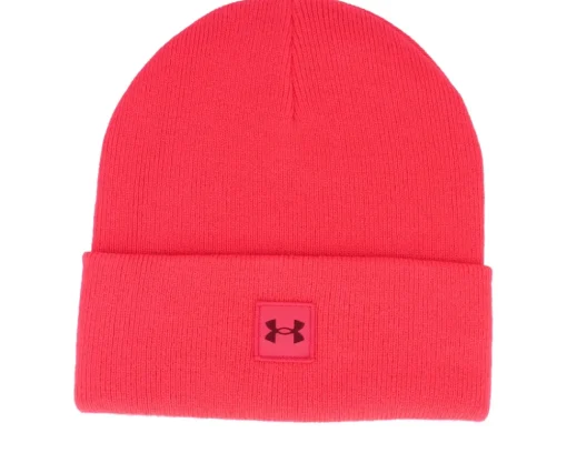 Cuff Beanies-Under Armour Halftime Racer Red Cuff -