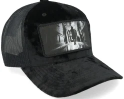 Velvet Caps-Scenes Hallway Horror Velvet Black/Black A-frame Trucker -