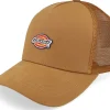 Trucker-Dickies Hanston Brown Duck A-Frame Trucker -