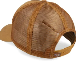 Trucker-Dickies Hanston Brown Duck A-Frame Trucker -