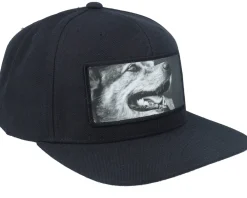 Snapback-Calza Pennello Happy Dog Big Patch Black Snapback -