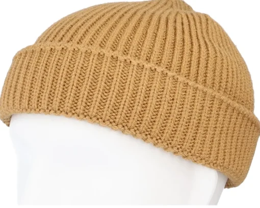Fashion Beechfield Harbour Biscuit Short Beanie - Beige