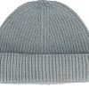 Short Beanies-Beechfield Harbour Light Short Beanie - Grey
