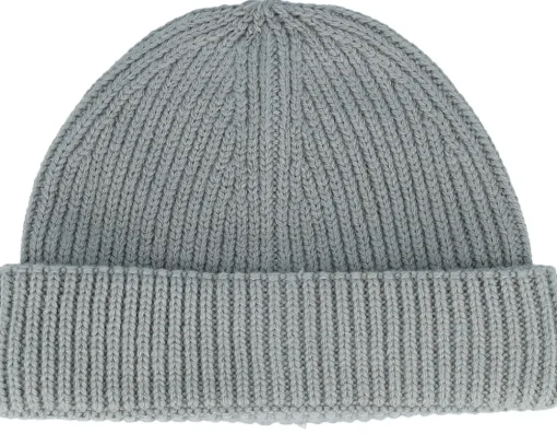 Short Beanies-Beechfield Harbour Light Short Beanie - Grey